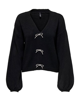 ONLDonna Bow V-Neck Strick